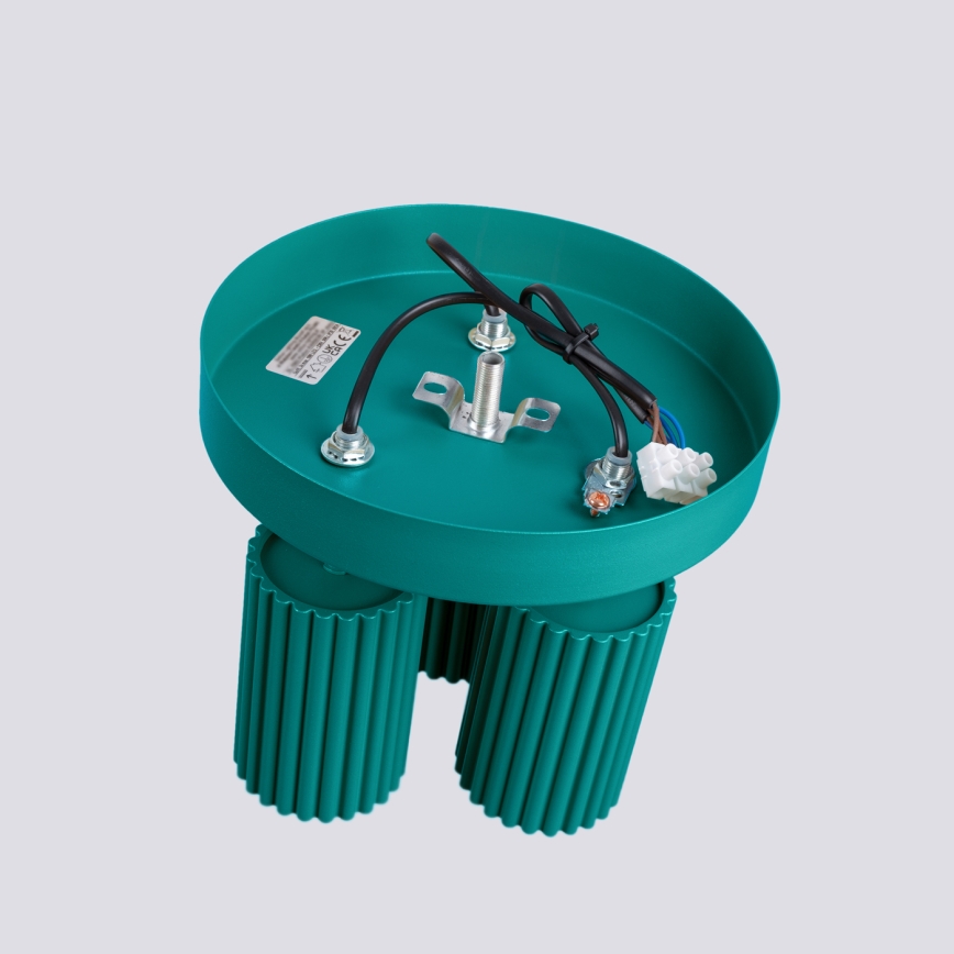 Brilagi - LED oprawa punktowa CRESTO 3xGU10/10W/230V turkusowa