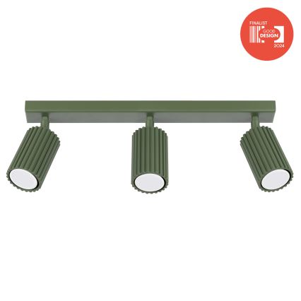 Brilagi - LED oprawa punktowa CRESTO 3xGU10/10W/230V zielona