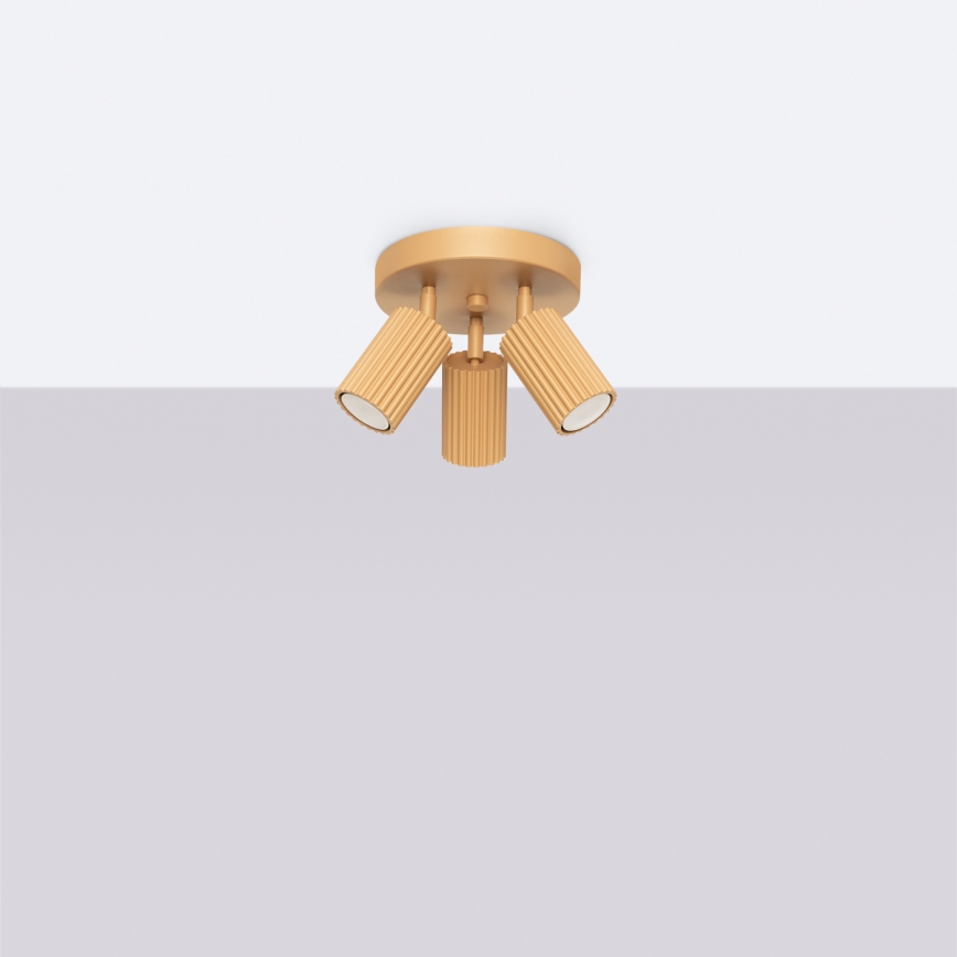 Brilagi - LED oprawa punktowa CRESTO 3xGU10/10W/230V złota