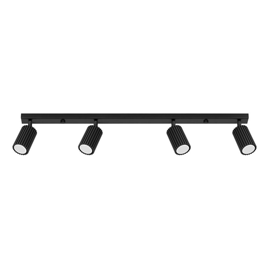 Brilagi - LED oprawa punktowa CRESTO 4xGU10/10W/230V czarna