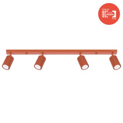 Brilagi - LED oprawa punktowa CRESTO 4xGU10/10W/230V czerwona