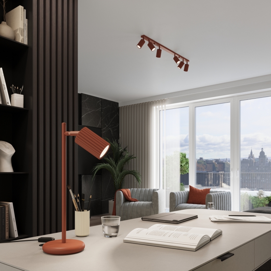 Brilagi - LED oprawa punktowa CRESTO 4xGU10/10W/230V czerwona