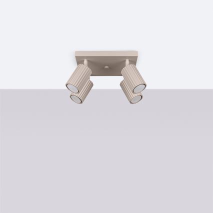 Brilagi - LED oprawa punktowa CRESTO 4xGU10/10W/230V taupe