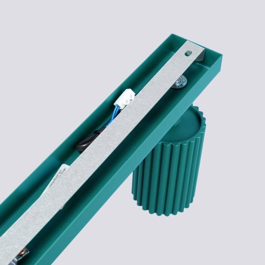Brilagi - LED oprawa punktowa CRESTO 4xGU10/10W/230V turkusowa