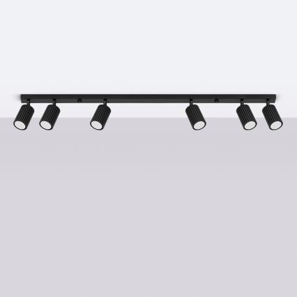 Brilagi - LED oprawa punktowa CRESTO 6xGU10/10W/230V czarna