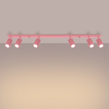 Brilagi - LED oprawa punktowa CRESTO 6xGU10/10W/230V różowa