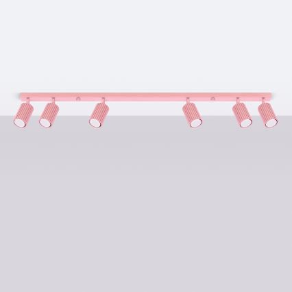 Brilagi - LED oprawa punktowa CRESTO 6xGU10/10W/230V różowa