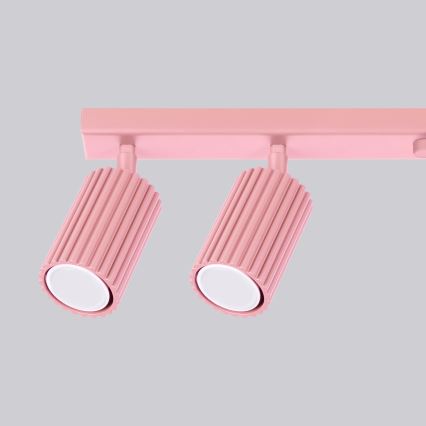 Brilagi - LED oprawa punktowa CRESTO 6xGU10/10W/230V różowa