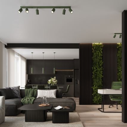 Brilagi - LED Oprawa punktowa CRESTO 6xGU10/10W/230V zielona