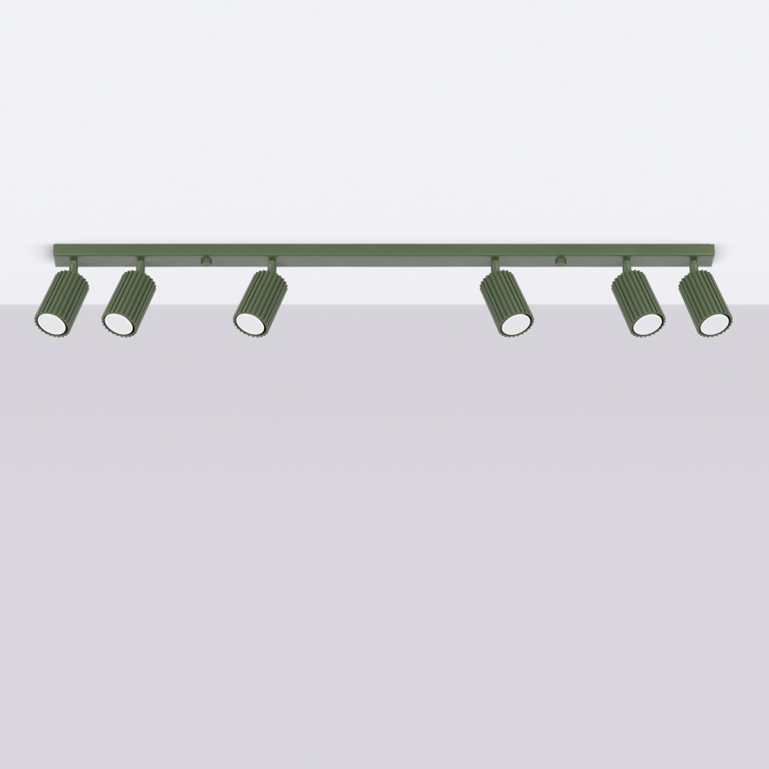 Brilagi - LED Oprawa punktowa CRESTO 6xGU10/10W/230V zielona