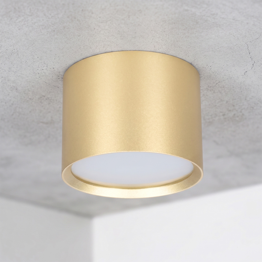 BRILAGI - LED punktowa oprawa łazienkowa SMOOTH 1xGX53/15W/230V 60x82 mm złota IP54