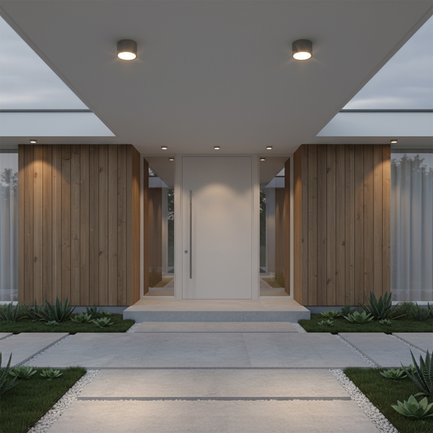 Brilagi - LED Oprawa punktowa do łazienki SMOOTH 1xGX53/15W/230V antracyt IP65