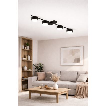 Brilagi - LED oprawa punktowa MONO 4xGX53/30W/230V czarna