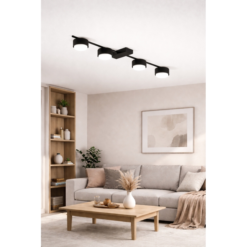 Brilagi - LED oprawa punktowa MONO 4xGX53/30W/230V czarna
