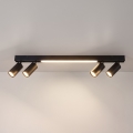 Brilagi - LED oprawa punktowa SELE 4xGU10/30W/230V + LED/20W czarna