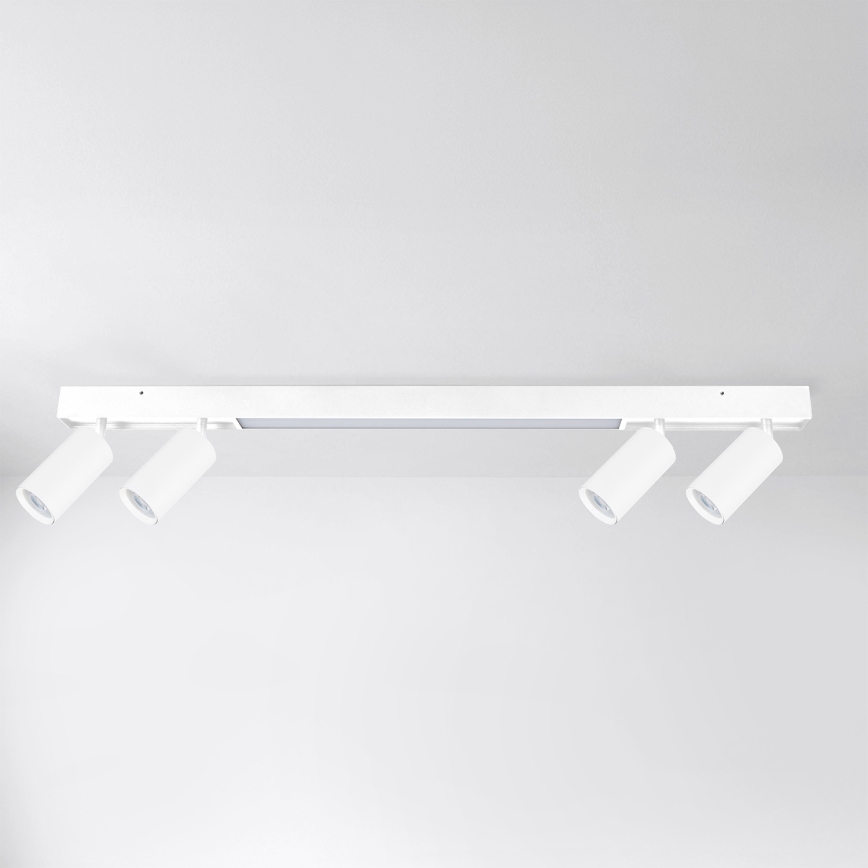 Brilagi - LED oprawa punktowa SELE 4xGU10/30W/230V + LED/25W biała