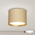 BRILAGI - LED Oprawa punktowa STRIPY 1xGX53/15W/230V 60x82 mm złota