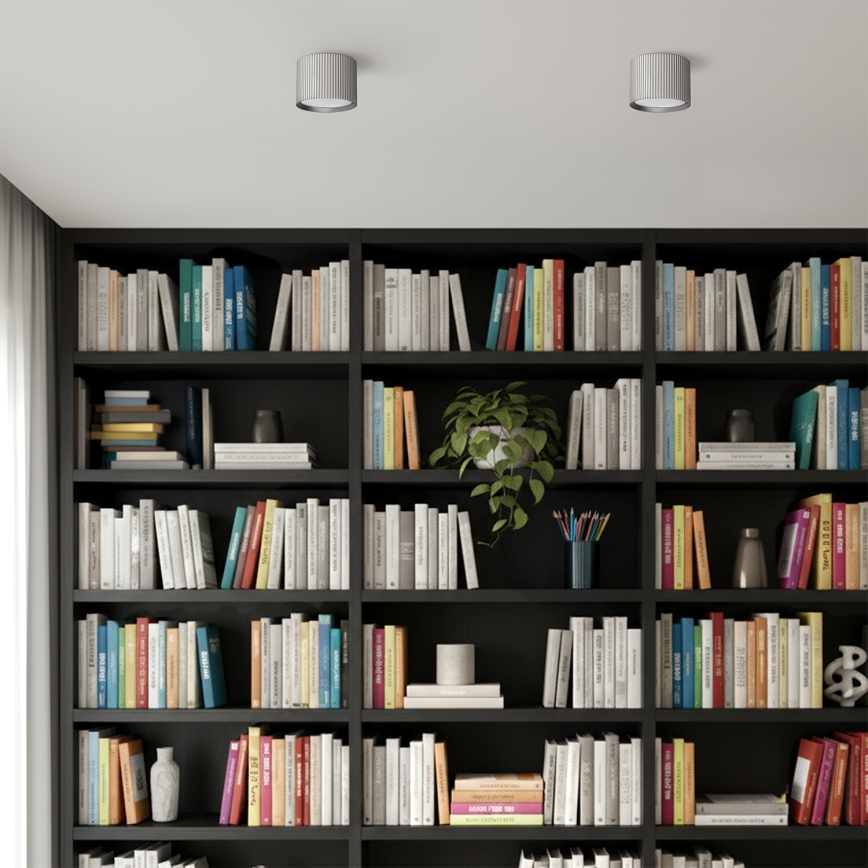 Brilagi - LED Oprawa punktowa STRIPY 1xGX53/15W/230V srebrna