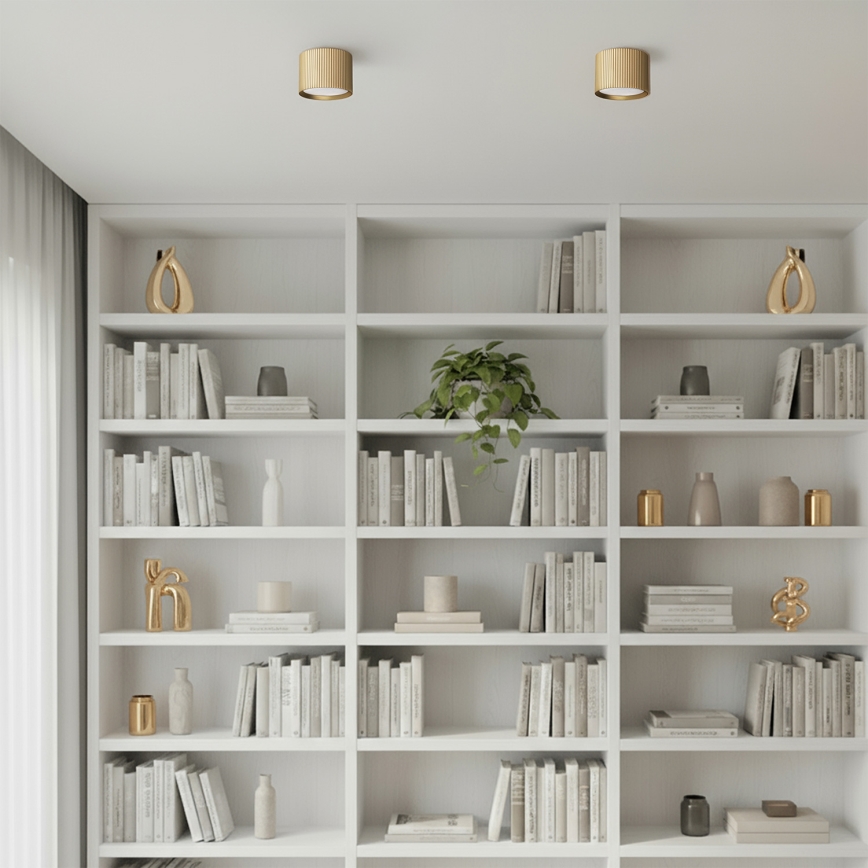 Brilagi - LED Oprawa punktowa STRIPY 1xGX53/15W/230V złota