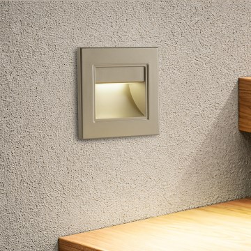 Brilagi - LED oprawa schodowa STEP LIGHT LED/1,5W/230V IP44 złota