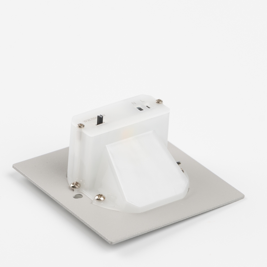 Brilagi - Oprawa schodowa LED z czujnikiem ruchu i zmierzchu JACK LED/1,5W/230V 3000/4000/6500K biała