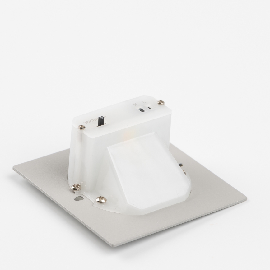 Brilagi - Oprawa schodowa LED z czujnikiem ruchu i zmierzchu JACK LED/1,5W/230V 3000/4000/6500K czarna