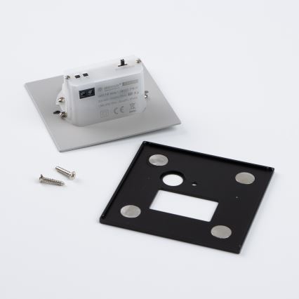 Brilagi - Oprawa schodowa LED z czujnikiem ruchu i zmierzchu JACK LED/1,5W/230V 3000/4000/6500K czarna