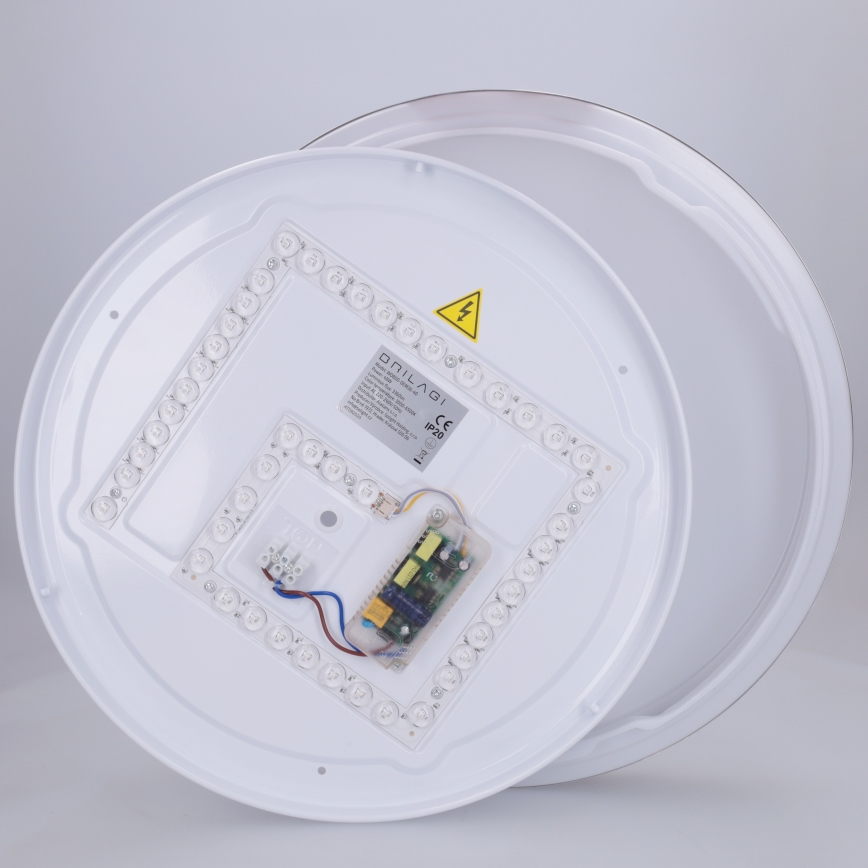 Brilagi - Ściemnialna lampa sufitowa LED FANCIA LED/48W/230V 3000-6500K śr. 39 cm antracyt + pilot zdalnego sterowania