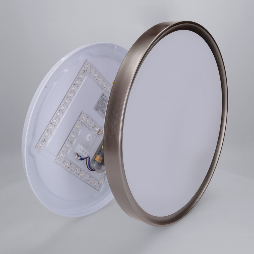 Brilagi - Ściemnialna lampa sufitowa LED FANCIA LED/48W/230V 3000-6500K śr. 39 cm antracyt + pilot zdalnego sterowania