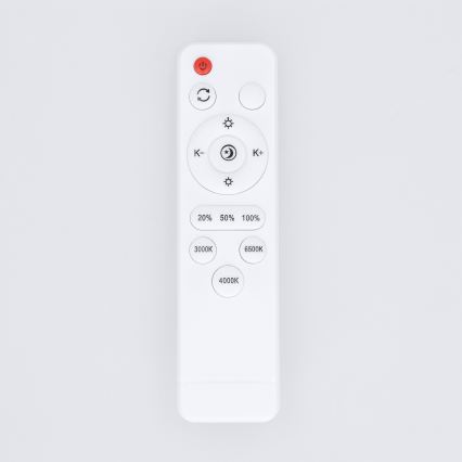 Brilagi - Ściemnialna lampa sufitowa LED FANCIA LED/48W/230V 3000-6500K śr. 39 cm antracyt + pilot zdalnego sterowania