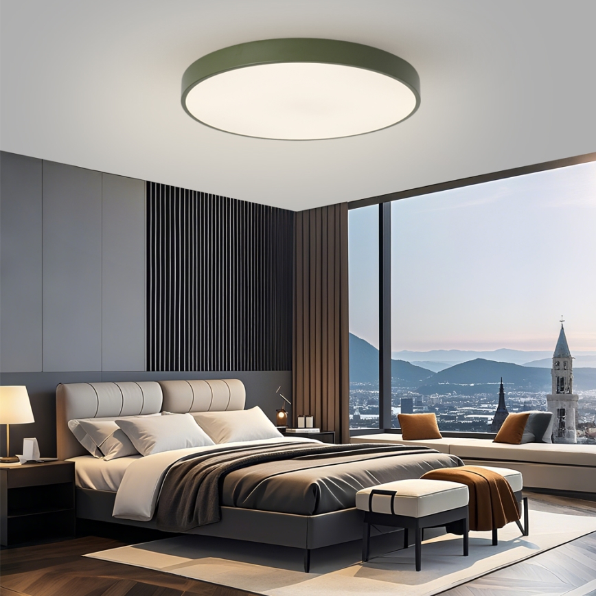 Brilagi - Ściemnialna oprawa LED POOL SMART LED/100W/230V śr. 80 cm 3000-6000K Wi-Fi Tuya + zdalne sterowanie zielona