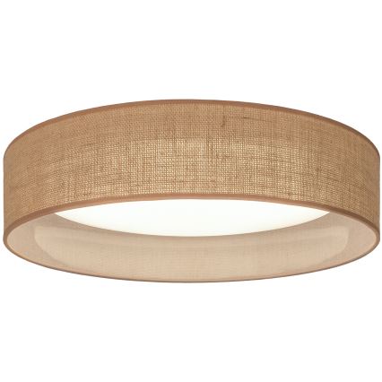 Brilagi - Lampa sufitowa ściemnialna VELVET SMARTIX LED/36W/230V 3000-6000K śr. 55 cm beżowa Wi-Fi Tuya Beacon + pilot zdalnego sterowania