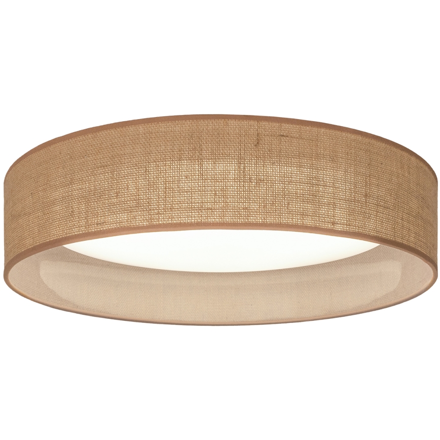 Brilagi - Lampa sufitowa ściemnialna VELVET SMARTIX LED/36W/230V 3000-6000K śr. 55 cm beżowa Wi-Fi Tuya Beacon + pilot zdalnego sterowania