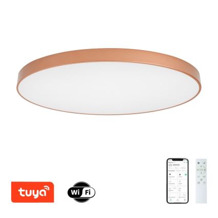 BRILAGI - LED Ściemnialna lampa sufitowa POOL SMART LED/180W/230V 3000-6000K 120 cm miedziana Wi-Fi Tuya + pilot zdalnego sterowania