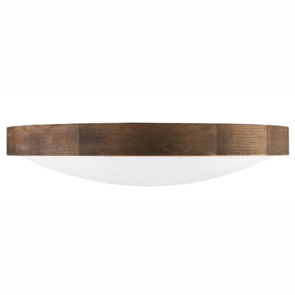 Brilagi - LED oprawa sufitowa CARVALHO SLIM 3xE27/15W/230V, dąb orzech, śr. 47 cm