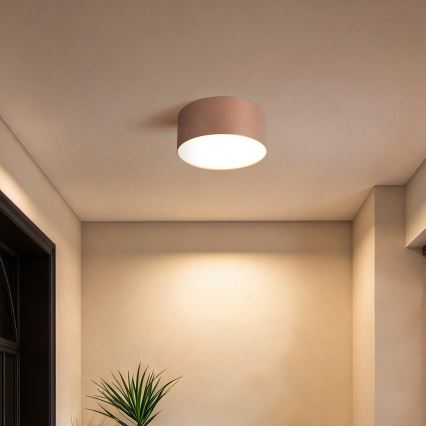 BRILAGI - LED Lampa sufitowa łazienkowa FORIS LED/14W/230V śr. 12 cm brązowa IP44