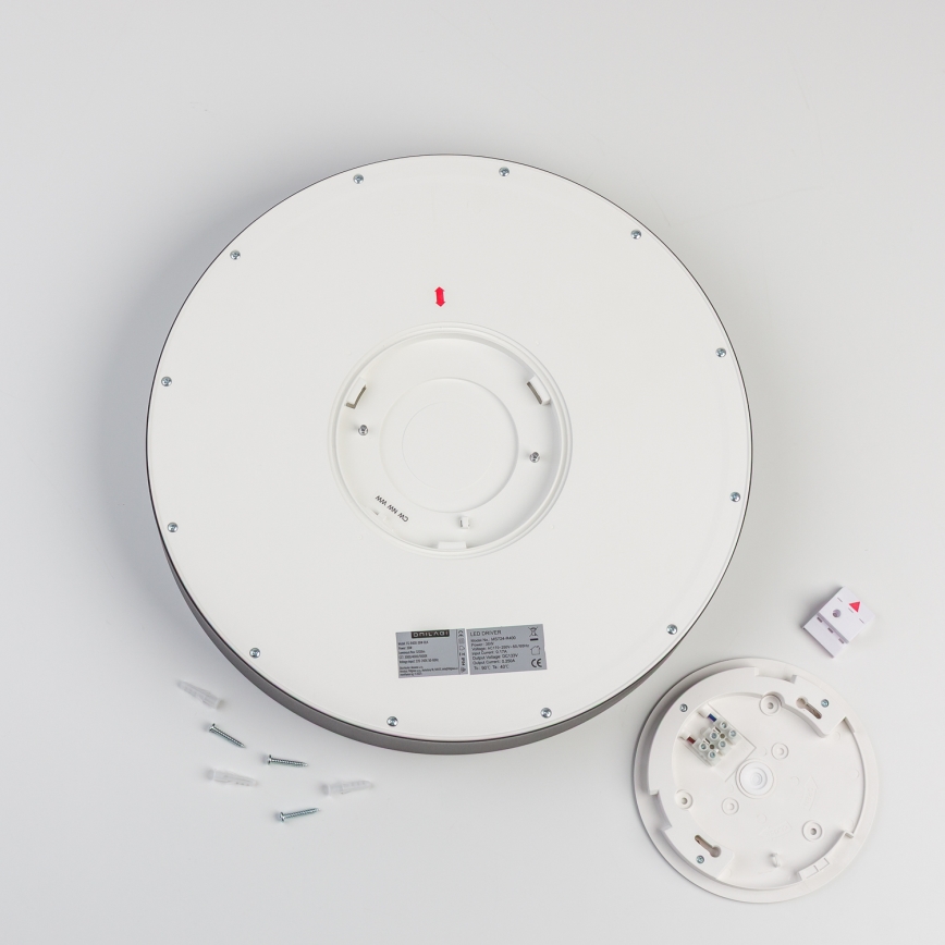 Brilagi - LED plafon łazienkowy POOL LED/36W/230V 3000/4000/5500K śr. 40 cm IP54 czarny