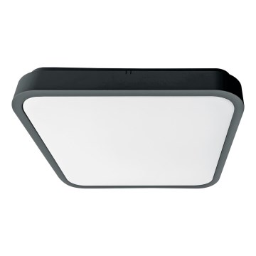 Brilagi - LED oprawa sufitowa do łazienki ZENNA LED/18W/230V 28,5x28,5 cm IP44 antracyt