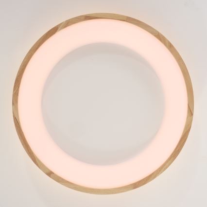 Brilagi - LED oprawa sufitowa FALCON WOOD LED/40W/230V 3000/4000/6000K śr. 60 cm drewno