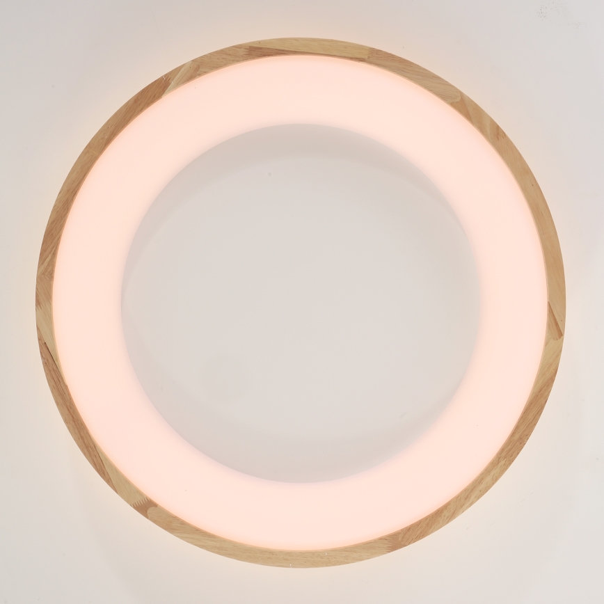 Brilagi - LED oprawa sufitowa FALCON WOOD LED/40W/230V 3000/4000/6000K śr. 60 cm drewno