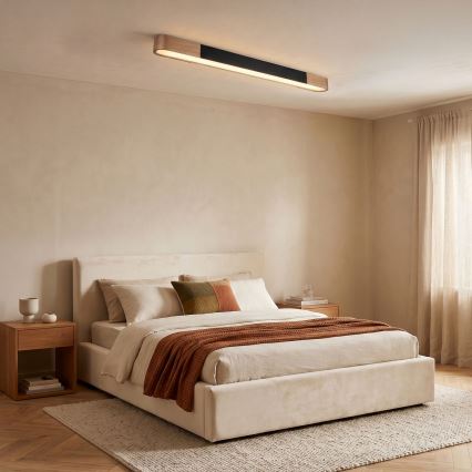 BRILAGI - LED Oprawa sufitowa GARDALINE LED/100W/230V 120 cm dąb/czarny