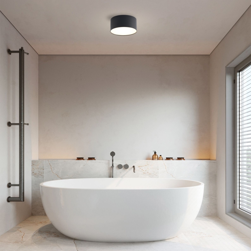 Brilagi - LED oprawa sufitowa do łazienki FORIS LED/14W/230V śr. 12 cm czarna IP44