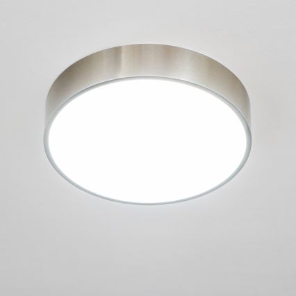Brilagi - LED lampa sufitowa do łazienki POOL 24W/230V 3000/4000/5500K śr. 30 cm IP54 matowy chrom
