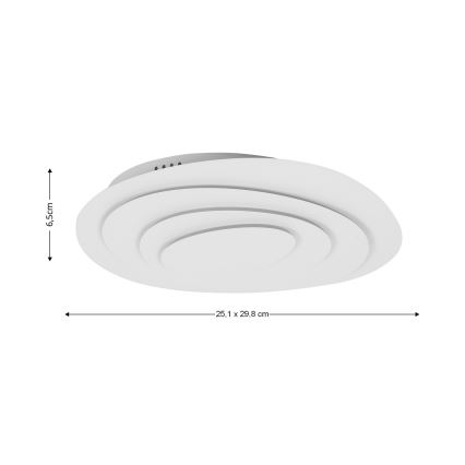 Brilagi - Lampa sufitowa LED MODERN MINI LED/28W/230V 3000/4500/6000K 29,8x25,1 cm
