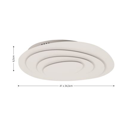 Brilagi - LED ściemnialna oprawa sufitowa MODERN MINI LED/48W/230V 3000-6000K 41x34,3 cm + pilot zdalnego sterowania