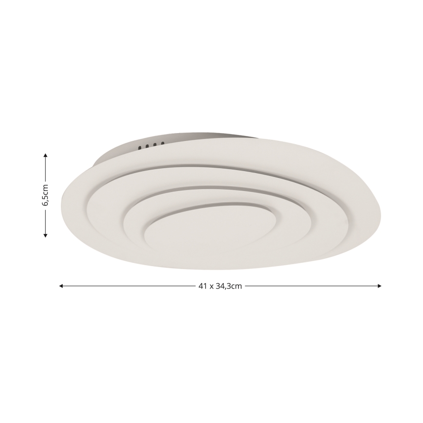 Brilagi - LED ściemnialna oprawa sufitowa MODERN MINI LED/48W/230V 3000-6000K 41x34,3 cm + pilot zdalnego sterowania