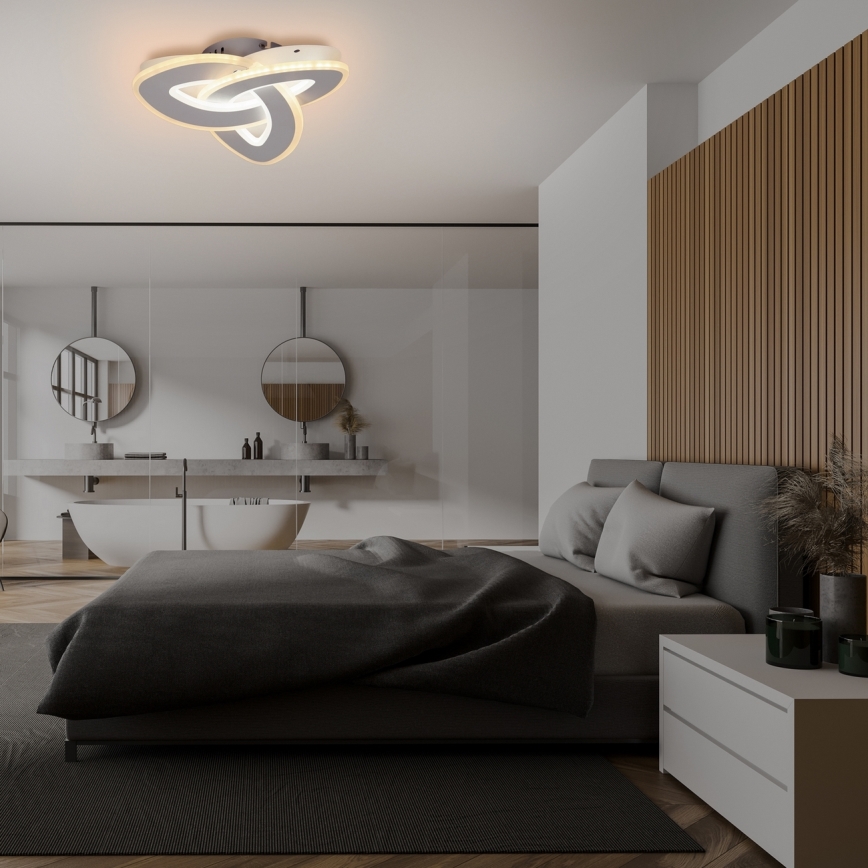 Brilagi - LED ściemnialna oprawa sufitowa MODERN MINI LED/49W/230V 3000-6000K 30x30 cm + pilot zdalnego sterowania