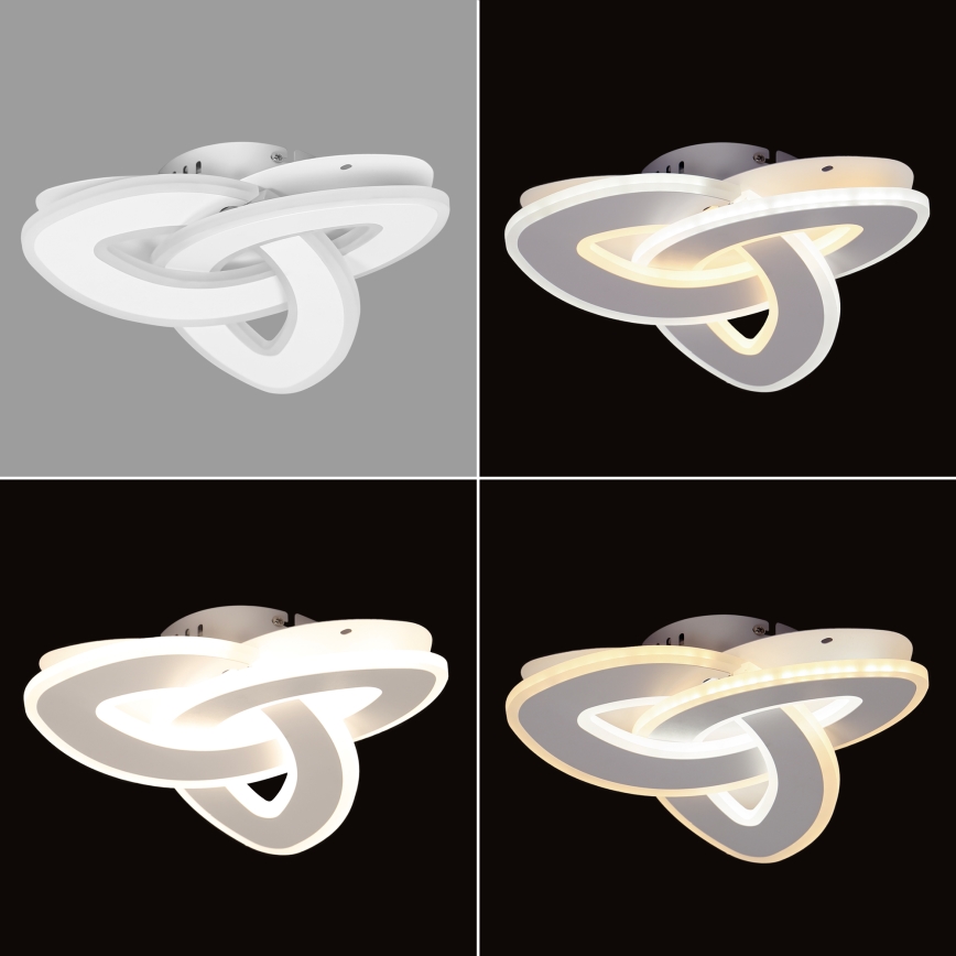 Brilagi - LED ściemnialna oprawa sufitowa MODERN MINI LED/49W/230V 3000-6000K 30x30 cm + pilot zdalnego sterowania