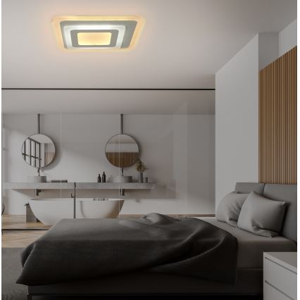 BRILAGI - LED Ściemnialna oprawa sufitowa MODERN MINI LED/65W/230V 3000-6000K 37x37 cm + pilot zdalnego sterowania