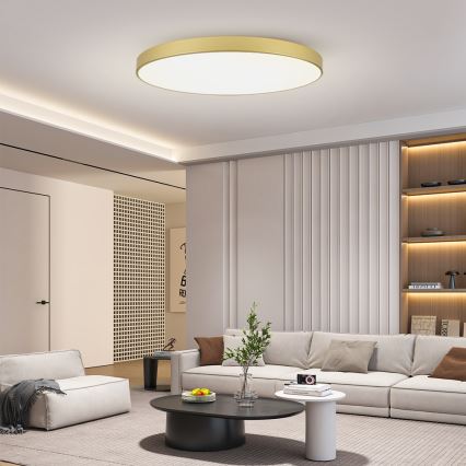 Brilagi - Oprawa sufitowa LED POOL LED/180W/230V 3000/4500/6000K śr. 120 cm złota